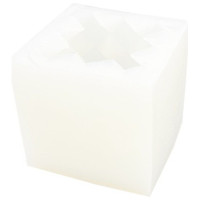 JESMONITE - Silicone Mould - Faceted Cube - 6x6x6cm