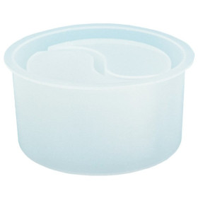 RESLIN - Moule en Silicone - Yin Yang Pot - 14x14x7cm