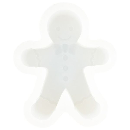 JESMONITE - Moule en Silicone - Gingerbread Boy - 12,5x10x3cm