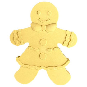 JESMONITE - Moule en Silicone - Gingerbread Girl - 12x10x3cm
