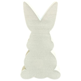 JESMONITE - Silicone Mould - Hare Front View - 13x7,6x3,1cm