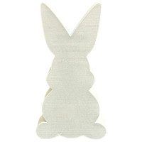 JESMONITE - Moule en Silicone - Hare Front View - 13x7,6x3,1cm
