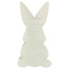 JESMONITE - Silicone Mould - Hare Front View - 13x7,6x3,1cm