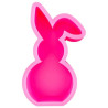 JESMONITE - Silicone Mould - Rabbit Front View - 13x7,5x3,1cm
