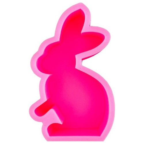 JESMONITE - Silicone Mould - Rabbit Side View - 12,5x7,9x3,1cm