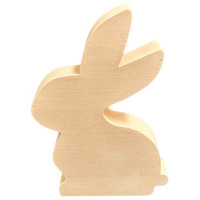 JESMONITE - Moule en Silicone - Hare Side View - 12x8,6x3,1cm