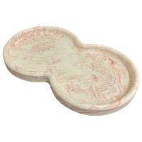 JESMONITE - Moule en Silicone - Double Peanut-shaped Dish - 20,6x12,3x1,6cm