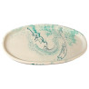 JESMONITE - Moule en Silicone - Irrégulier Coupelle Ovale L - 23,7x13,3x2cm