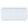 JESMONITE - Silicone Mould - Rectangular Tray - 18,2x9,3x1,2cm