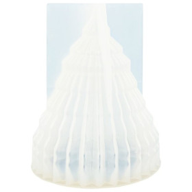 JESMONITE - Silicone Mould - Striped Christmas Tree M - 9,7x9,7x11,7cm
