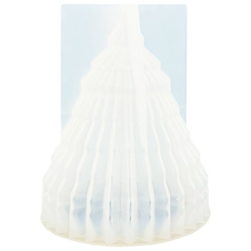 JESMONITE - Silicone Mould - Striped Christmas Tree M - 9,7x9,7x11,7cm