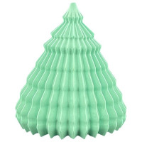 JESMONITE - Silicone Mould - Striped Christmas Tree M - 9,7x9,7x11,7cm