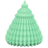 JESMONITE - Silicone Mould - Striped Christmas Tree M - 9,7x9,7x11,7cm