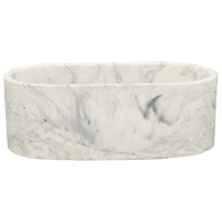 JESMONITE - Moule en Silicone - Ovale Pot - 10,3x5,5x3,5cm