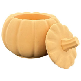 JESMONITE - Silicone Mould - Pumpkin with Lid - 5,7x10x6,5cm
