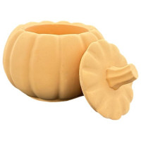 JESMONITE - Moule en Silicone - Citrouille Avec Couvercle - 5,7x10x6,5cm