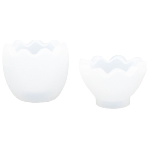 JESMONITE - Silicone Mould - 2-part Egg - 3,4x4,1x9,8cm