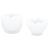 JESMONITE - Silicone Mould - 2-part Egg - 3,4x4,1x9,8cm