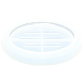 RESLIN - Moule en Silicone - Porte-savon - 15x10,5x2,6cm