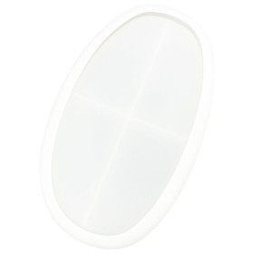 JESMONITE - Silicone Mould - Irregular Oval Dish S - 19,4x11,8x1,8cm