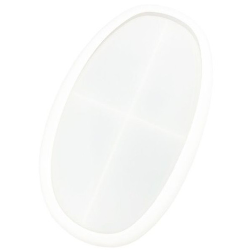 JESMONITE - Moule en Silicone - Irrégulier Coupelle Ovale S - 19,4x11,8x1,8cm