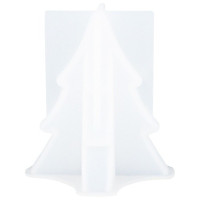 JESMONITE - Moule en Silicone - Petit Sapin De Noël - 7,7x7,7x8,3cm