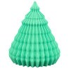 JESMONITE - Moule en Silicone - Rayé Sapin De Noël S - 7,9x7,9x9,5cm
