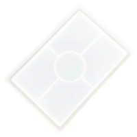JESMONITE - Silicone Mould - Rectangular Tray - 15,5x11x2cm