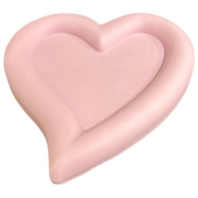 JESMONITE - Silicone Mould - Heart-shaped Dish - 16x17,8x1,7cm