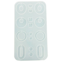 RESLIN - Moule en Silicone - Boucles d'Oreilles Rétro - 20,3x11,1x0,4cm