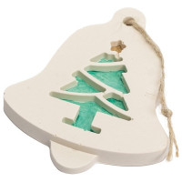 JESMONITE - Moule en Silicone - Sapin De Noël Hanger - 10,6x9,2x1,5cm