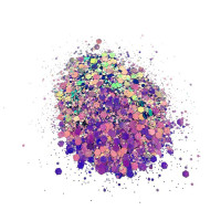 JESMONITE - Sparkling Glitter - Purple - 15g
