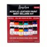 ANGELUS - Kit 12 Couleurs Bestsellers - 1OZ - Peinture Cuir