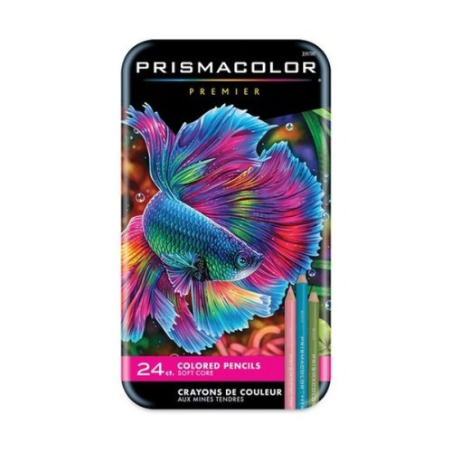 PRISMACOLOR - Premier - Crayons de Couleur - 24 Couleurs