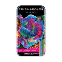 PRISMACOLOR - Premier - Crayons de Couleur - 24 Couleurs