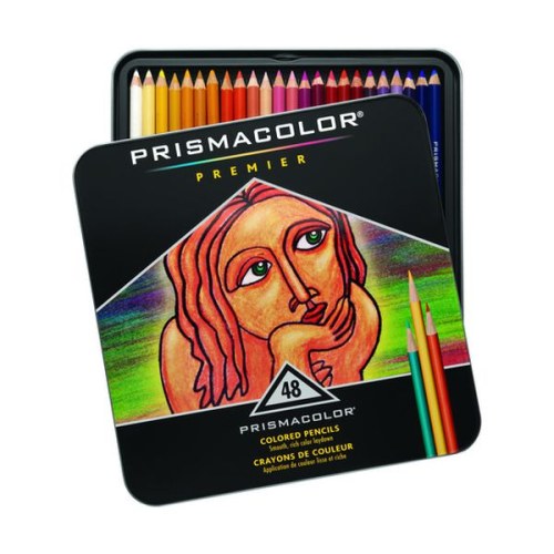 PRISMACOLOR - Premier - Crayons de Couleur - 48 Couleurs