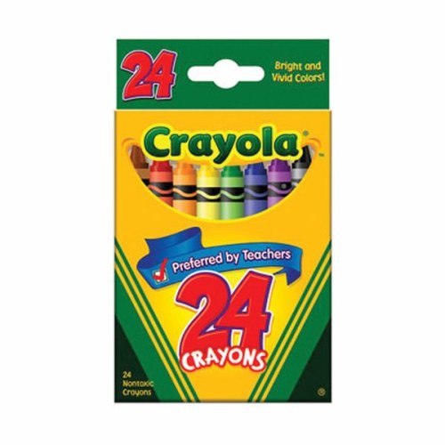CRAYOLA - Craies à la Cire - 24 Couleurs