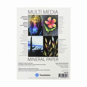 YASUTOMO - Mineral Paper - Pad - 6x8" - 20 Sheets