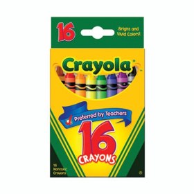CRAYOLA - Craies à la Cire - 16 Couleurs