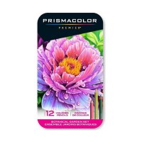 PRISMACOLOR - Premier - Crayons de Couleur - 12 - Édition Botanical