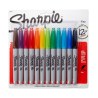 SHARPIE - Fine Permanent Markers - Set 12 (variant)