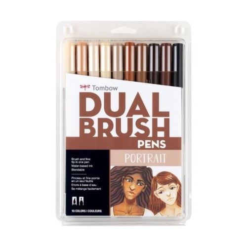 TOMBOW - Dual Brush ABT - Set de 10 - Portrait