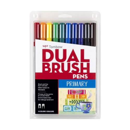 TOMBOW - Dual Brush ABT - Set de 10 - Primary