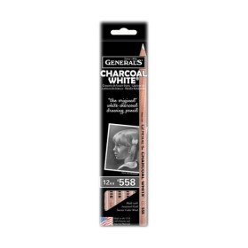 GENERAL PENCIL - White Charcoal Pencil