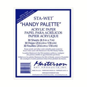MASTERSON - Palette Humide Sta-Wet - Recharge Papier (30F)