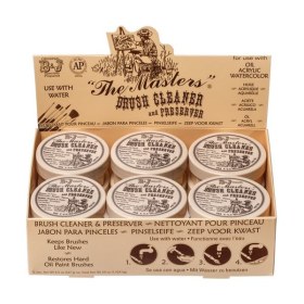 THE MASTERS - Brush Cleaner & Preserver Soap - 95ml Tube