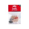SOFFT - Éponges Art - Set de 3 - Losange