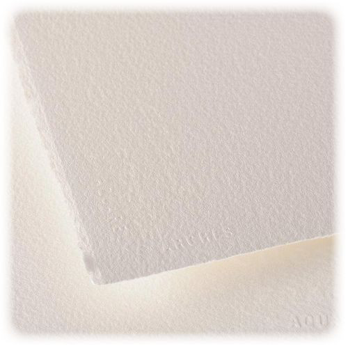 ARCHES - Aquarelle - Grande Feuille - 56 x 76 cm - 300 g/m² - Grain Fin - Blanc Naturel
