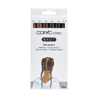 COPIC - CIAO 5+1 Set - 5 Hair Tones V2 Colors + 1 Multiliner