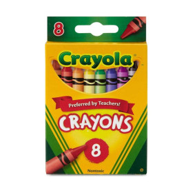CRAYOLA - Craies à la Cire - 8 Couleurs (variant)